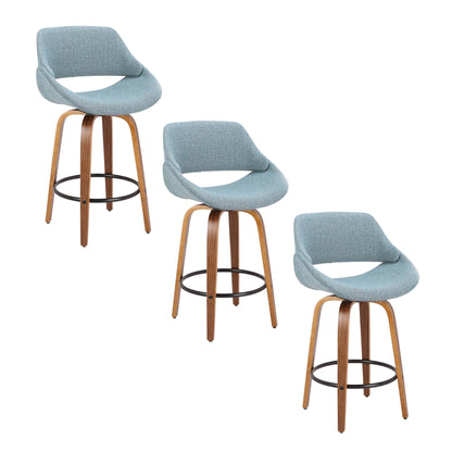 Majestic Office Furniture 26" Fixed-Height Counter Stool - Set Of 3