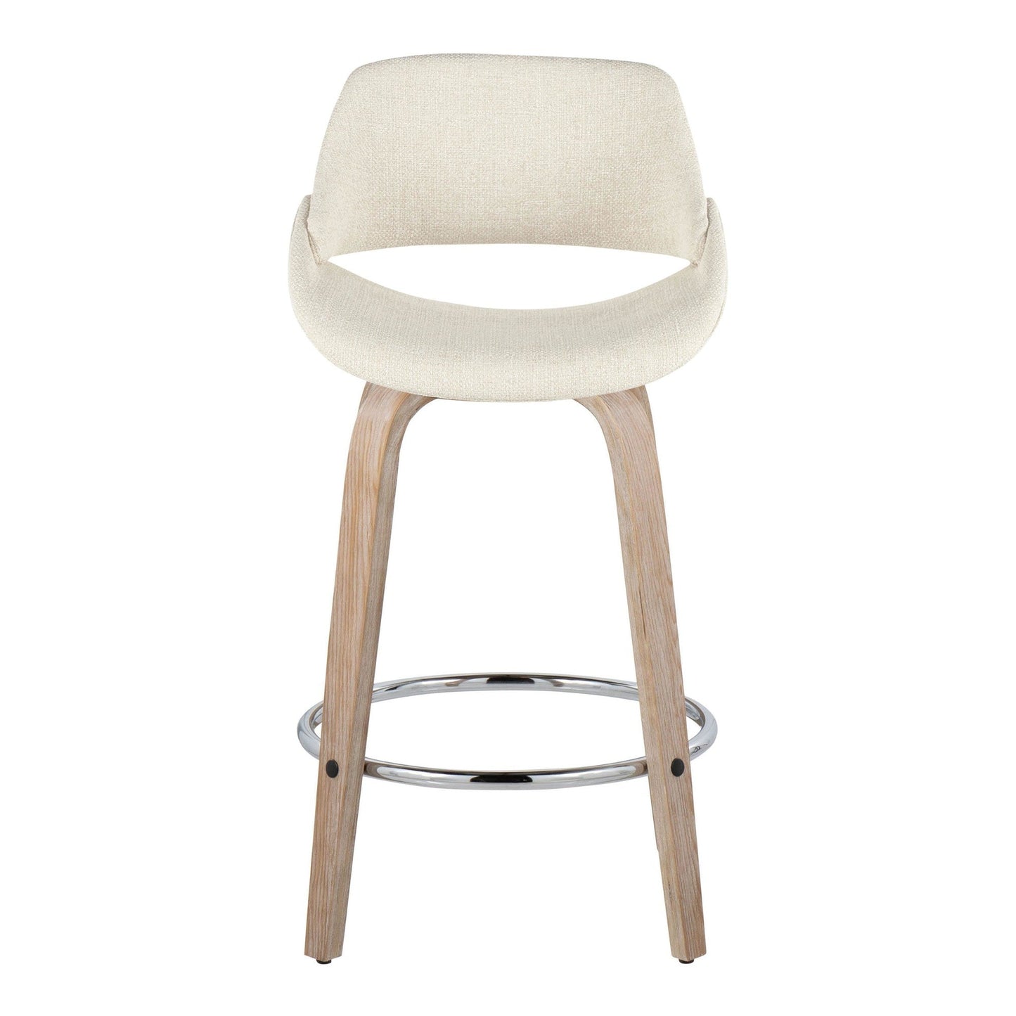 Majestic Office Furniture 26" Fixed-Height Counter Stool - Set of 2