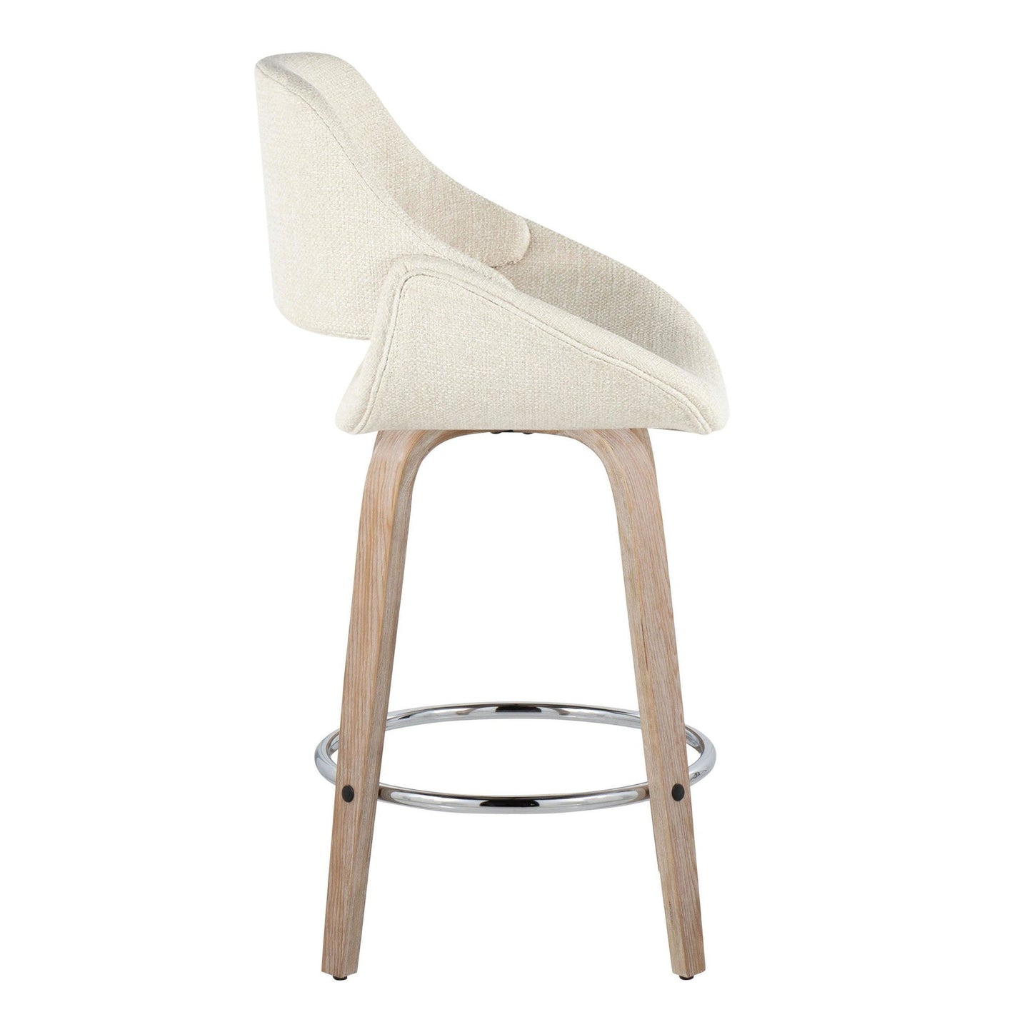 Majestic Office Furniture 26" Fixed-Height Counter Stool - Set of 2