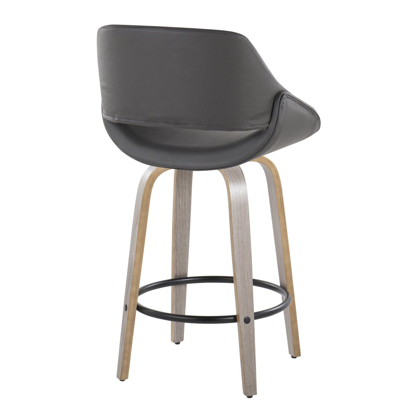 Majestic Office Furniture 26" Fixed-Height Counter Stool - Set of 2
