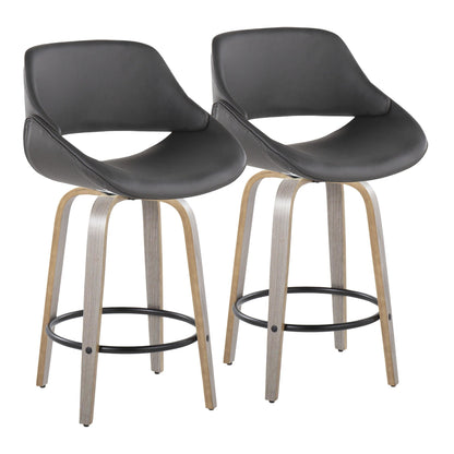 Majestic Office Furniture 26" Fixed-Height Counter Stool - Set of 2