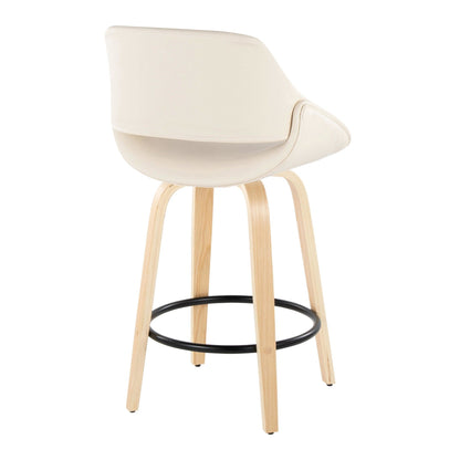 Majestic Office Furniture 26" Fixed-Height Counter Stool - Set of 2