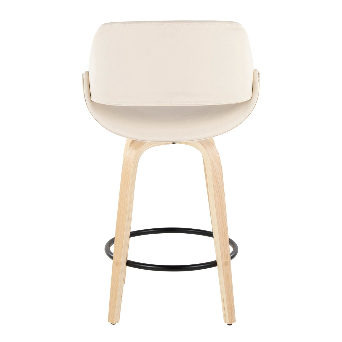 Majestic Office Furniture 26" Fixed-Height Counter Stool - Set of 2