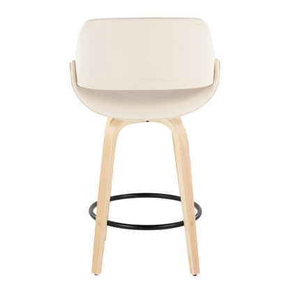 Majestic Office Furniture 26" Fixed-Height Counter Stool - Set of 2