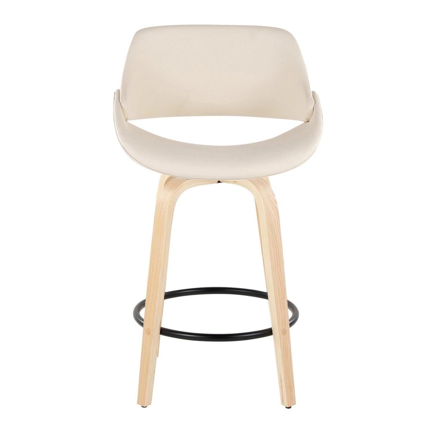 Majestic Office Furniture 26" Fixed-Height Counter Stool - Set of 2