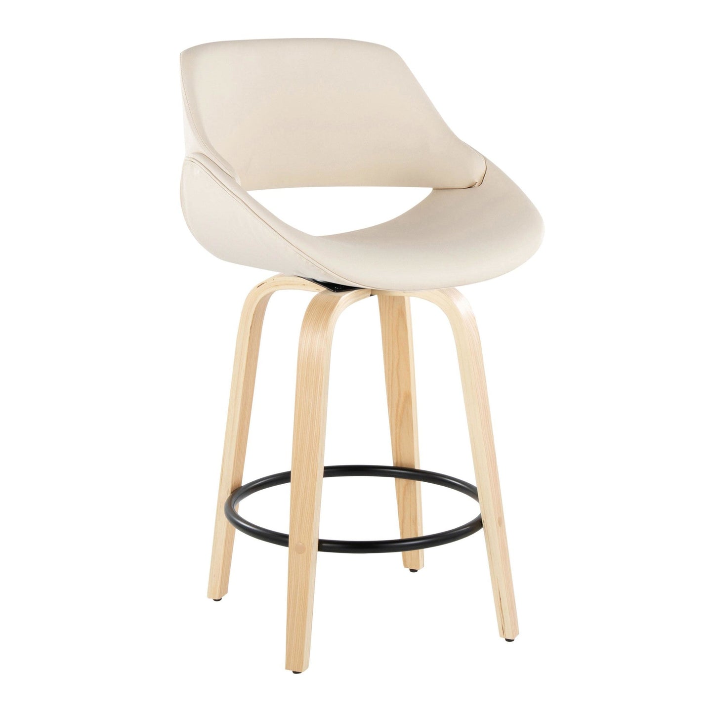 Majestic Office Furniture 26" Fixed-Height Counter Stool - Set of 2