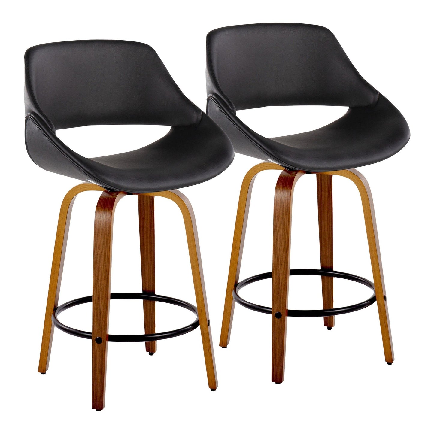 Majestic Office Furniture 26" Fixed-Height Counter Stool - Set of 2