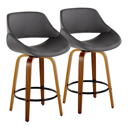 Majestic Office Furniture 26" Fixed-Height Counter Stool - Set of 2