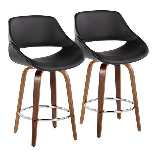 Majestic Office Furniture 26" Fixed-Height Counter Stool - Set of 2