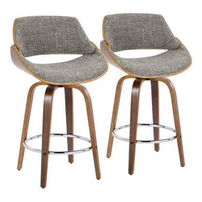 Majestic Office Furniture 26" Fixed-Height Counter Stool - Set of 2