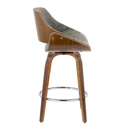 Majestic Office Furniture 26" Fixed-Height Counter Stool - Set of 2