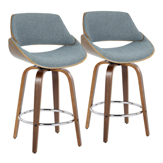 Majestic Office Furniture 26" Fixed-Height Counter Stool - Set of 2