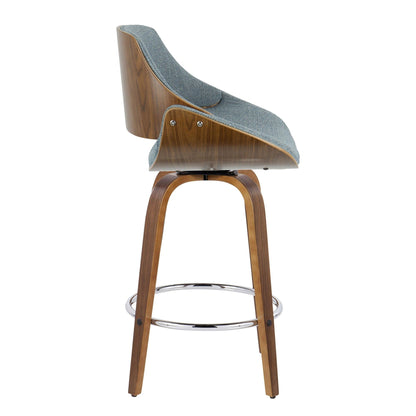 Majestic Office Furniture 26" Fixed-Height Counter Stool - Set of 2