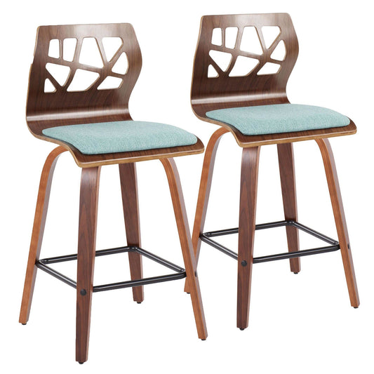Majestic Office Furniture 26" Fixed-Height Counter Stool - Set of 2