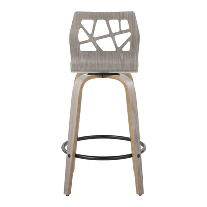 Majestic Office Furniture 26" Fixed-Height Counter Stool - Set of 2
