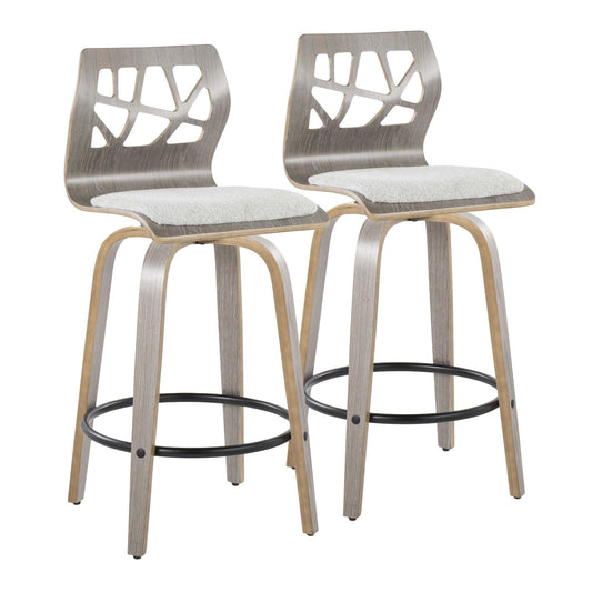 Majestic Office Furniture 26" Fixed-Height Counter Stool - Set of 2