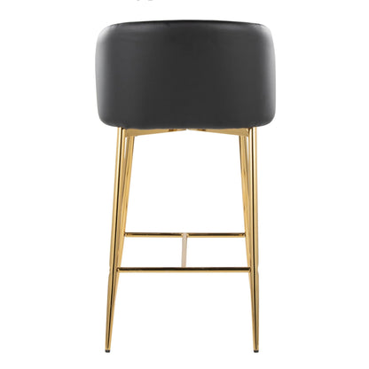 Majestic Office Furniture 26" Fixed-Height Counter Stool - Set of 2