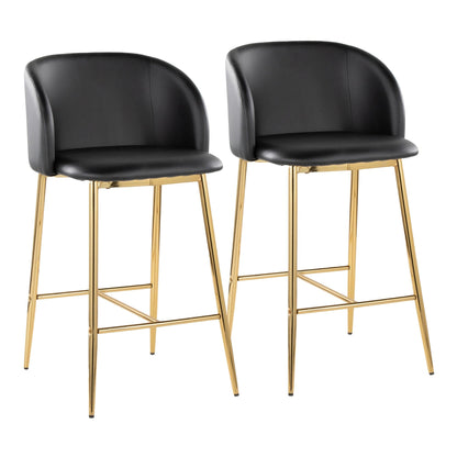 Majestic Office Furniture 26" Fixed-Height Counter Stool - Set of 2