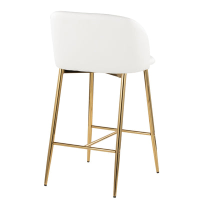 Majestic Office Furniture 26" Fixed-Height Counter Stool - Set of 2