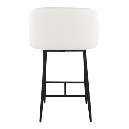 Majestic Office Furniture 26" Fixed-Height Counter Stool - Set of 2