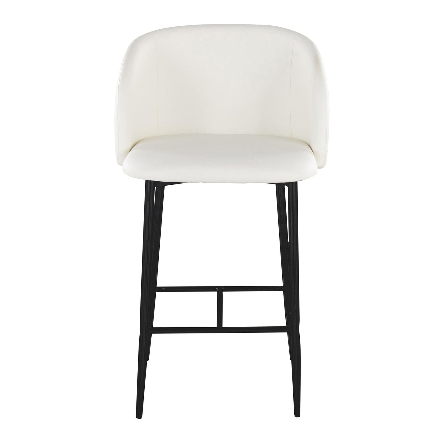 Majestic Office Furniture 26" Fixed-Height Counter Stool - Set of 2