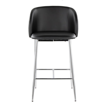 Majestic Office Furniture 26" Fixed-Height Counter Stool - Set of 2