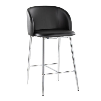 Majestic Office Furniture 26" Fixed-Height Counter Stool - Set of 2