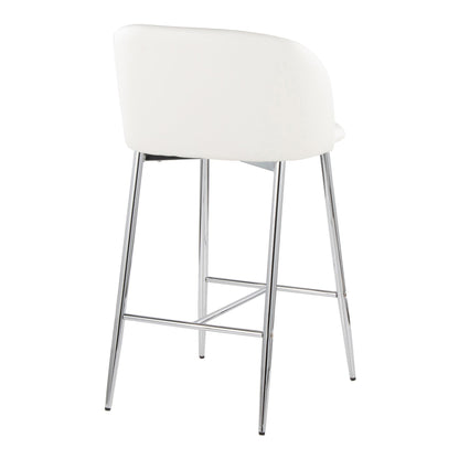 Majestic Office Furniture 26" Fixed-Height Counter Stool - Set of 2