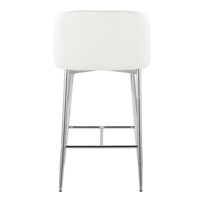 Majestic Office Furniture 26" Fixed-Height Counter Stool - Set of 2