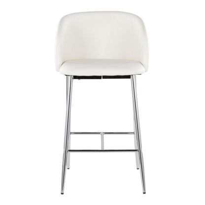 Majestic Office Furniture 26" Fixed-Height Counter Stool - Set of 2