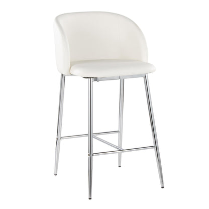 Majestic Office Furniture 26" Fixed-Height Counter Stool - Set of 2