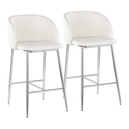 Majestic Office Furniture 26" Fixed-Height Counter Stool - Set of 2