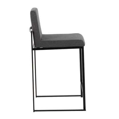 Majestic Office Furniture High Back 26" Fixed-Height Counter Stool - Set Of 3