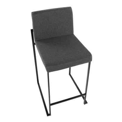 Majestic Office Furniture High Back 26" Fixed-Height Counter Stool - Set Of 3
