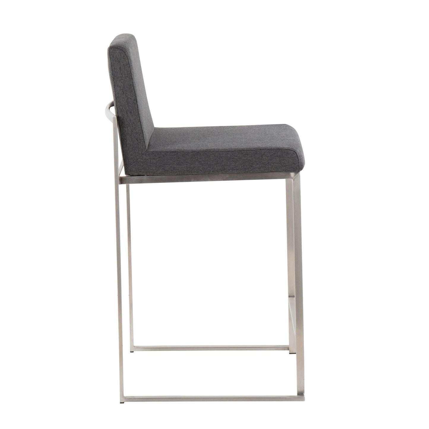 Majestic Office Furniture High Back 26" Fixed-Height Counter Stool - Set Of 3