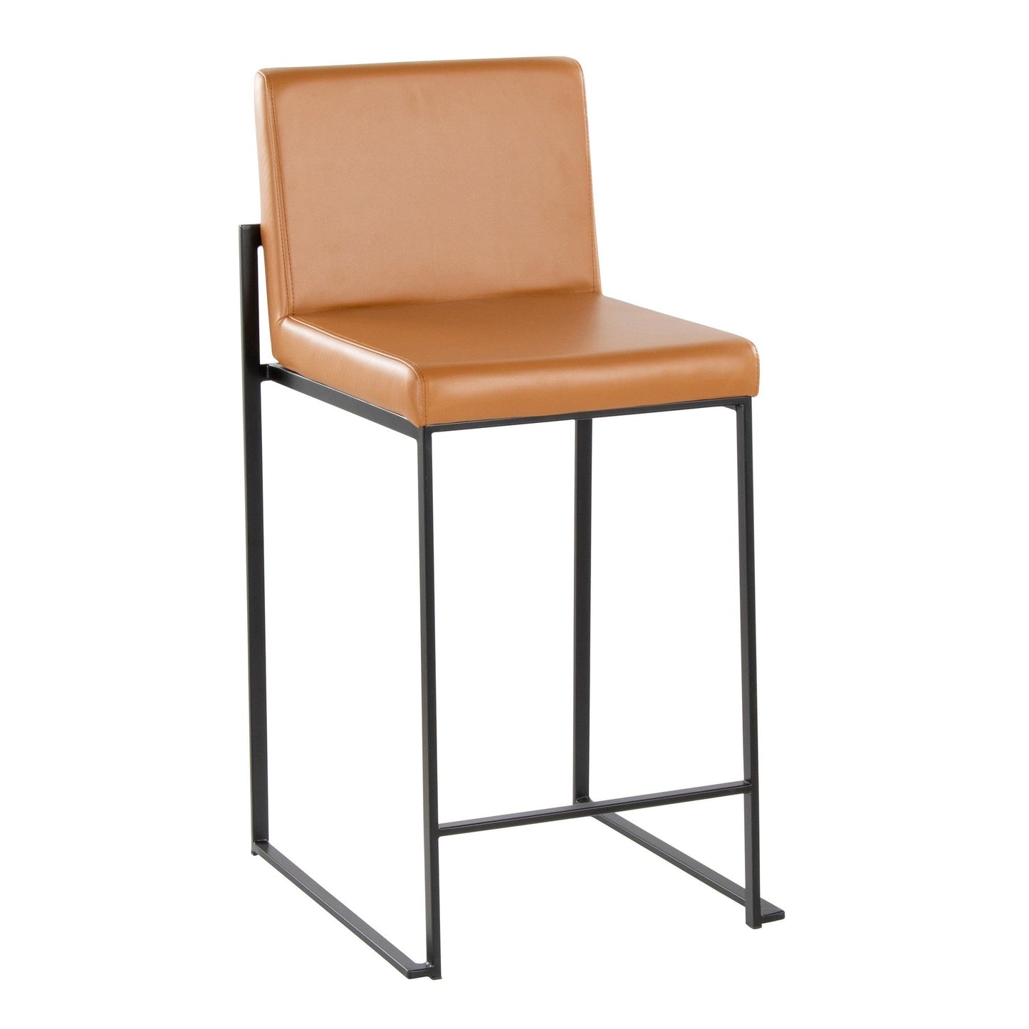 Majestic Office Furniture High Back 26" Fixed-Height Counter Stool - Set of 2