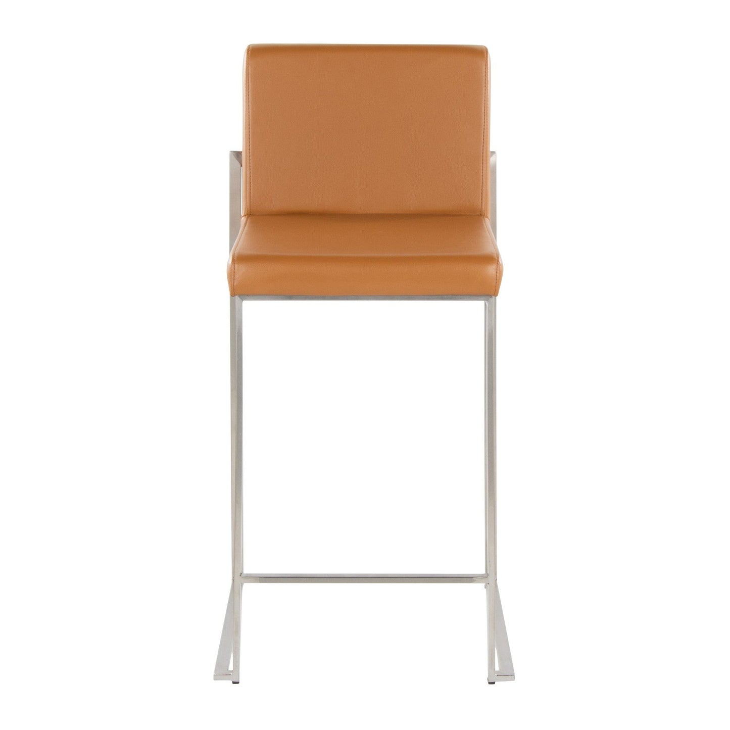 Majestic Office Furniture High Back 26" Fixed-Height Counter Stool - Set of 2