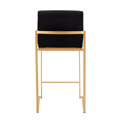 Majestic Office Furniture High Back 26" Fixed-Height Counter Stool - Set Of 3