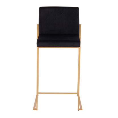Majestic Office Furniture High Back 26" Fixed-Height Counter Stool - Set Of 3
