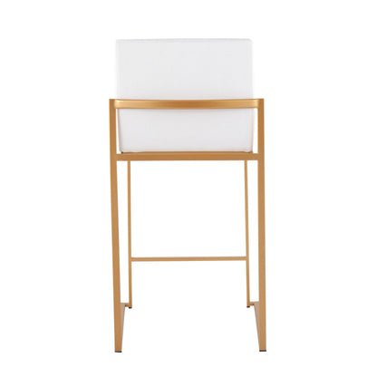 Majestic Office Furniture High Back 26" Fixed-Height Counter Stool - Set Of 3