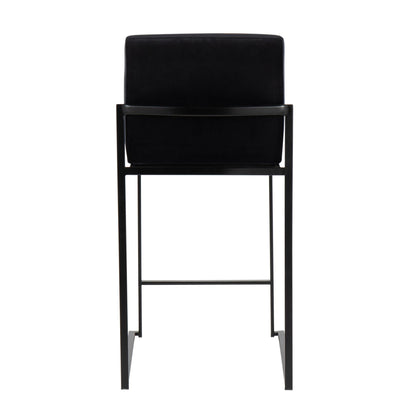 Majestic Office Furniture High Back 26" Fixed-Height Counter Stool - Set Of 3
