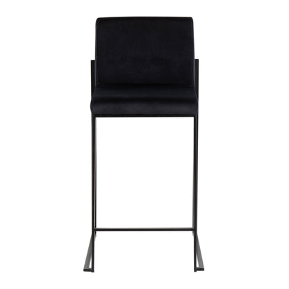 Majestic Office Furniture High Back 26" Fixed-Height Counter Stool - Set Of 3
