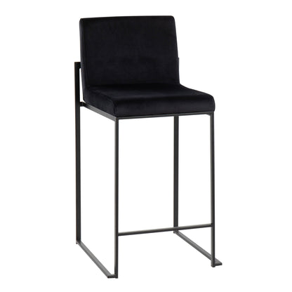 Majestic Office Furniture High Back 26" Fixed-Height Counter Stool - Set Of 3
