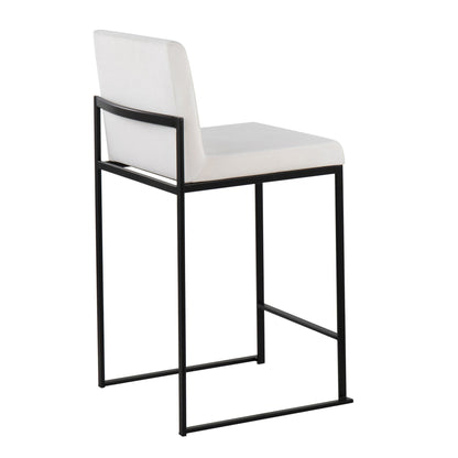 Majestic Office Furniture High Back 26" Fixed-Height Counter Stool - Set Of 3
