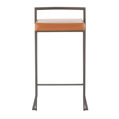 Majestic Office Furniture Stacker 26" Fixed-Height Counter Stool - Set Of 3