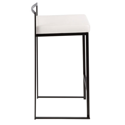 Majestic Office Furniture Stacker 26" Fixed-Height Counter Stool - Set Of 3