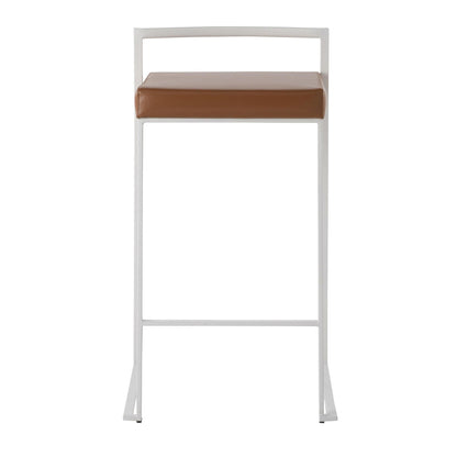 Majestic Office Furniture Stacker 26" Fixed-Height Counter Stool - Set Of 3