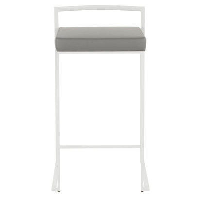 Majestic Office Furniture Stacker 26" Fixed-Height Counter Stool - Set Of 3