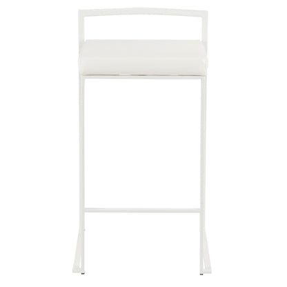 Majestic Office Furniture Stacker 26" Fixed-Height Counter Stool - Set Of 3