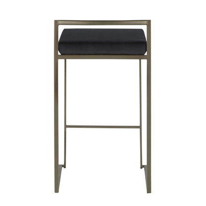 Majestic Office Furniture Stacker 26" Fixed-Height Counter Stool - Set Of 3